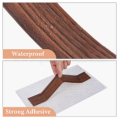 Selbstklebendes PVC-Papier mit Holzmaserung&nbsp;DIY-WH0632-19B-02