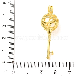 Pendentifs de cage en laiton&nbsp;KK-CBA8ACD-09G