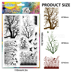 Timbri trasparenti in plastica pvc&nbsp;DIY-WH0618-0240