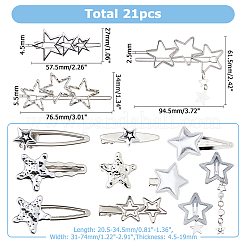 Lega le clip di capelli del coccodrillo&nbsp;OHAR-HS0001-02
