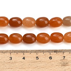 Natürlichen roten Aventurin Perlen Stränge&nbsp;GG-CBA792A-F01-8x10mm