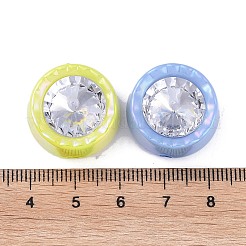 UV-beschichtetes schillerndes Acryl mit Strassperlen&nbsp;X-OACR-B021-07
