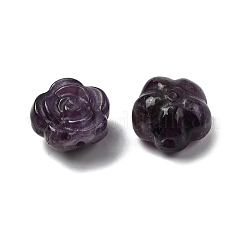 Natürliche Amethyst geschnitzte Perlen&nbsp;G-L636-C04-01