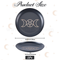 Plaque d'autel wiccan en acier inoxydable 430&nbsp;AJEW-WH20070-290A-01