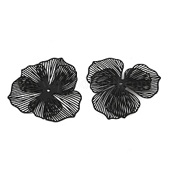 Capuchons de perles en fer peints au pistolet&nbsp;IFIN-Z004-02A