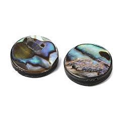 Natur Paua Muschel Anhänger&nbsp;SHEL-A006-12C