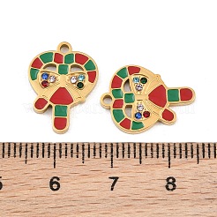 Colgantes navideños de acero inoxidable 304 esmaltados&nbsp;SA-CBA85C0-02C-G