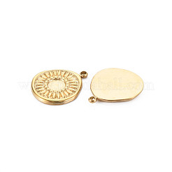Pendentif en acier inoxydable 304 avec placage ionique (IP) et émail&nbsp;STAS-N097-161LG