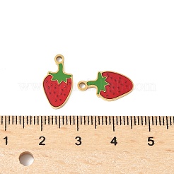 Pendentifs en acier inoxydable 304 émaillés&nbsp;STAS-R168-02F-G