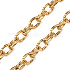 Halskette mit Anhänger aus 304 Edelstahl mit Herzverschluss für Damen&nbsp;NJEW-G018-07G