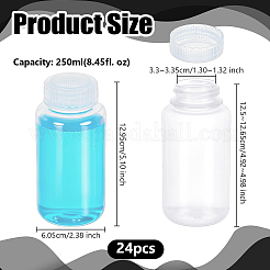 Flacons de réactifs de laboratoire en plastique à large ouverture&nbsp;CON-WH0089-195B-01