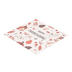Thanksgiving Day Blatt Truthahn Scrapbooking Papier Blöcke Set&nbsp;STIC-C010-35A
