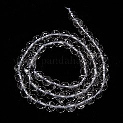 Natürlichem Quarz-Kristall-Perlen Stränge&nbsp;G-H236-05A-6mm