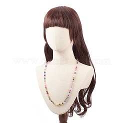 Set di collane di perline di vetro bling stile 5 pz 5 per donna&nbsp;NJEW-JN04056