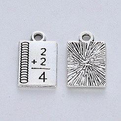 Pendentifs en alliage de style tibétain pour la journée des enseignants&nbsp;TIBE-R316-003AS-RS