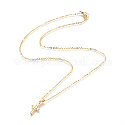 Collane con ciondolo in acciaio inossidabile 304&nbsp;NJEW-F275-01G