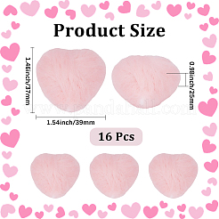 Herz handgemachte Wollfilz Ornament Accessoires&nbsp;DIY-CY0003-12B