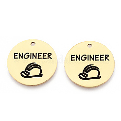 201 pendentifs en acier inoxydable&nbsp;LS-STAS-T064-37G-27