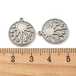 Anlaufgeschützte Anhänger aus 304er Edelstahl&nbsp;LS-STAS-L022-208P