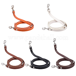 5 Stück 5 Farben PU-Leder-Schultergurt&nbsp;FIND-CL0001-66