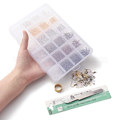 Kit per la ricerca di orecchini fai da te&nbsp;DIY-YW0006-36