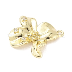 Pendentifs en laiton zircon cubique transparent&nbsp;KK-Z106-01G-01