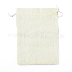 Pochettes en toile de jute&nbsp;ABAG-BC0001-07D-17x23