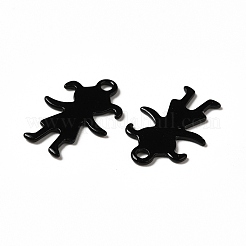 Anhänger aus sprühlackiertem Edelstahl 201&nbsp;LS-STAS-I672-16B