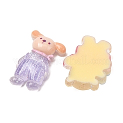 Tiermotiv-Cabochons aus opakem und transparentem Harz&nbsp;RE-CBA4416-02