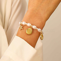 Bracelets avec breloque en alliage&nbsp;WG0FACA-01