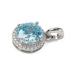 925 pendentif en argent sterling avec zircone cubique pavée&nbsp;STER-B009-01A-03
