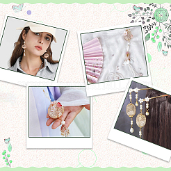 12 Stück 6 Stile Eisenperlenkäfig-Anschluss-Charms&nbsp;FIND-PH0009-39