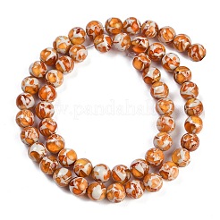 Brins de perles d'ambre synthétique&nbsp;X1-G-M199-02G