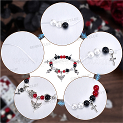 DIY-Sets zum Basteln von Gothic-Armbändern&nbsp;DIY-SC0033-64