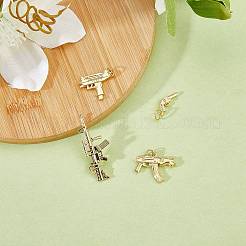 8pcs 4 pendentifs en laiton de style&nbsp;KK-SZ0006-23