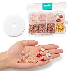 Set di gioielli fai da te che creano kit per san valentino&nbsp;DIY-LS0001-84