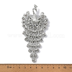 Broche de aleación de rhinestone para mujer&nbsp;JEWB-C024-01P-01
