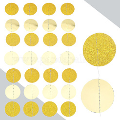 Rundes Hängebanner aus Glitzerpapier&nbsp;FEPA-WH20816-001