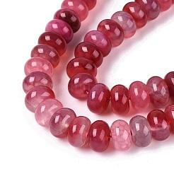 Chapelets de perles d'agate naturelle&nbsp;G-Q613-01E-08