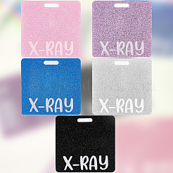 5pcs 5 colgantes grandes de acrílico de los colores&nbsp;MACR-CN0001-01C