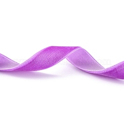 12 Farben einzelnes Gesicht Samtband&nbsp;OCOR-JP0004-9.5mm