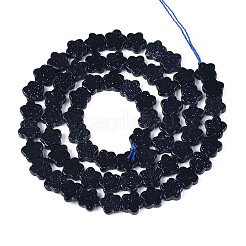 Sintetici blu Goldstone fili di perline&nbsp;G-N257-24A-01