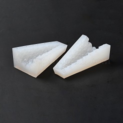 3d arbre de noël bricolage bougie deux parties moules en silicone&nbsp;CAND-B002-14