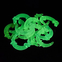 Leuchtende transparente Acrylperlen&nbsp;LACR-S001-10
