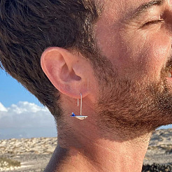 Pendientes de aleación de esmalte&nbsp;WG630D2-01