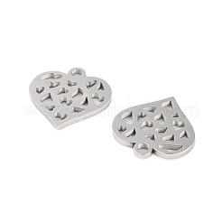 Breloques en acier inoxydable 316 anti-ternissement&nbsp;STAS-C096-12C-P
