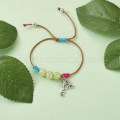 Ciondoli in lega a forma di rana in stile tibetano e montature per strass&nbsp;TIBEP-TA0002-34AS-RS
