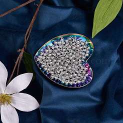 6 Stück 3 Stile Messing Micro Pave Zirkonia Perlen&nbsp;ZIRC-SZ0001-17