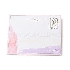 Biglietti di auguri pop-up 3D con fiori in carta&nbsp;AJEW-L102-01A