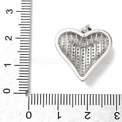 Pendentifs en laiton zircon cubique transparent&nbsp;KK-L254-07G